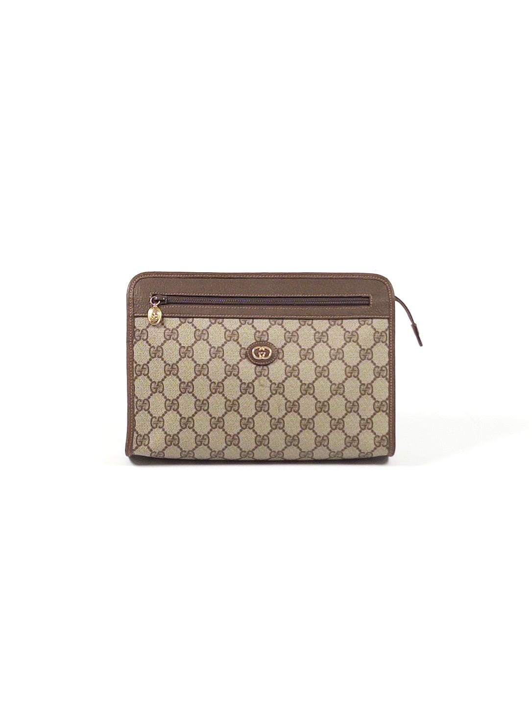 Gucci GG Supreme Clutch Bag