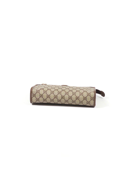 Gucci GG Supreme Clutch Bag