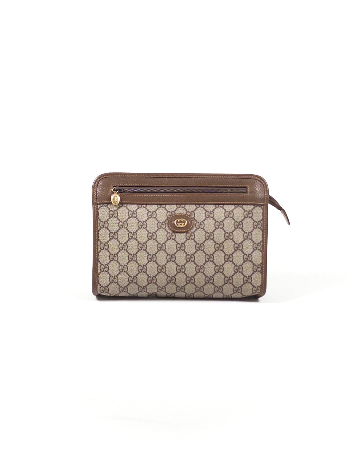Gucci GG Supreme Clutch Bag