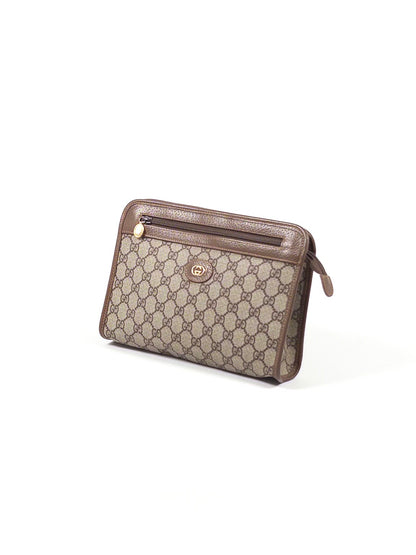 Gucci GG Supreme Clutch Bag