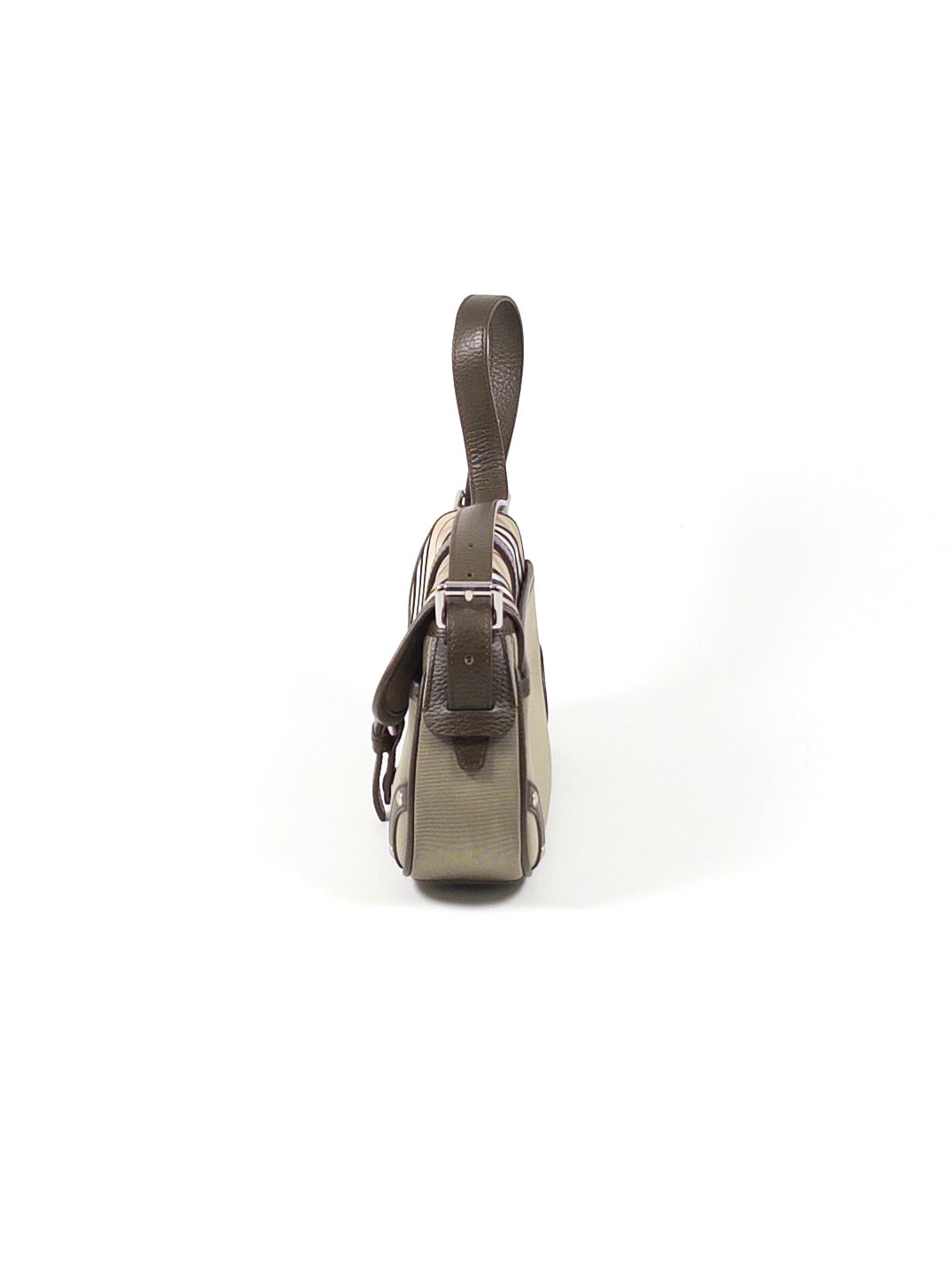 Burberry Check Buckle Shoulder Bag