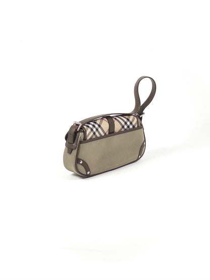 Burberry Check Buckle Shoulder Bag