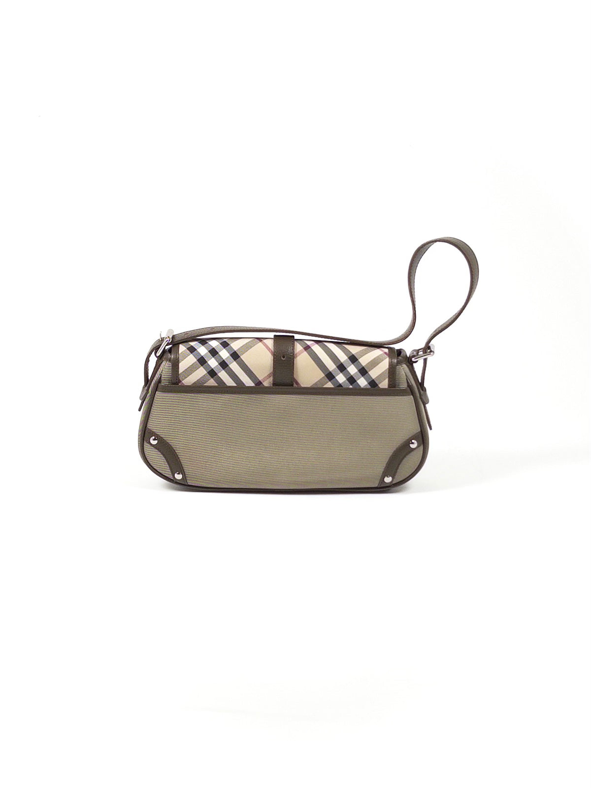 Burberry Check Buckle Shoulder Bag
