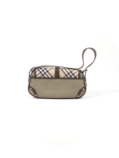 Burberry Check Buckle Shoulder Bag