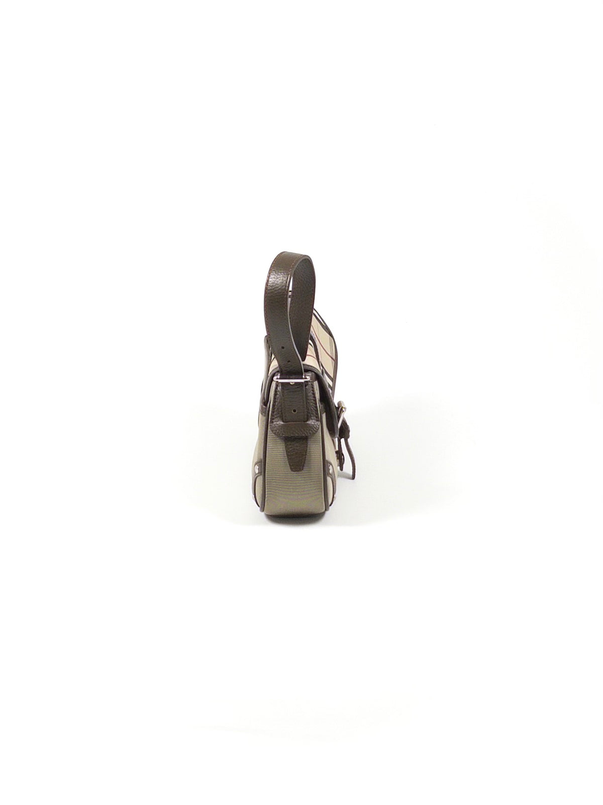 Burberry Check Buckle Shoulder Bag