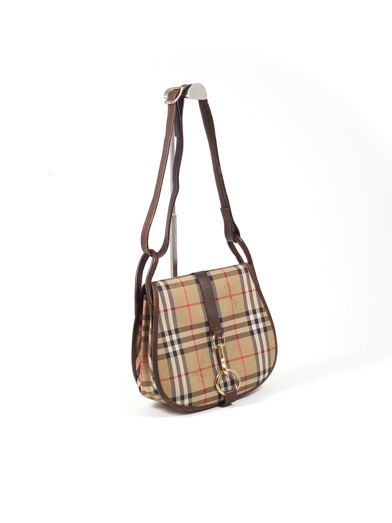 Burberry Nova Check Shoulder Bag