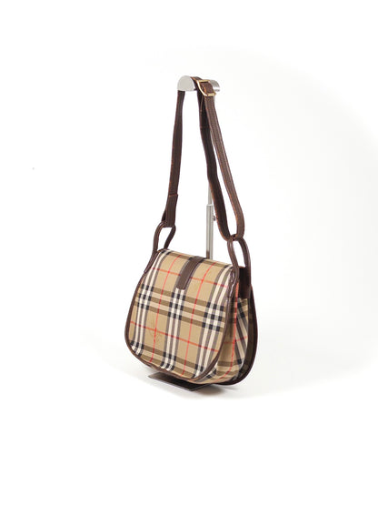Burberry Nova Check Shoulder Bag