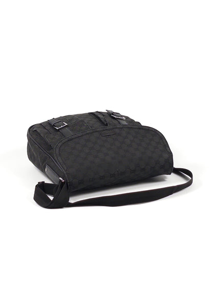 Gucci GG Canvas Leather Shoulder Bag Unisex