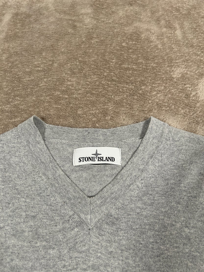 Stone Island V-neck Sweatshirt