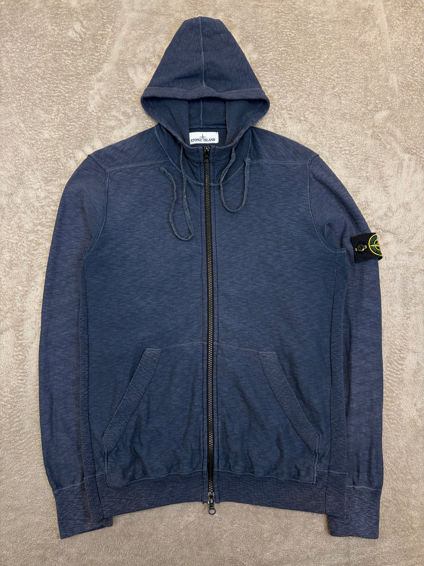 Stone Island Marl Zip Hoodie (fits M)