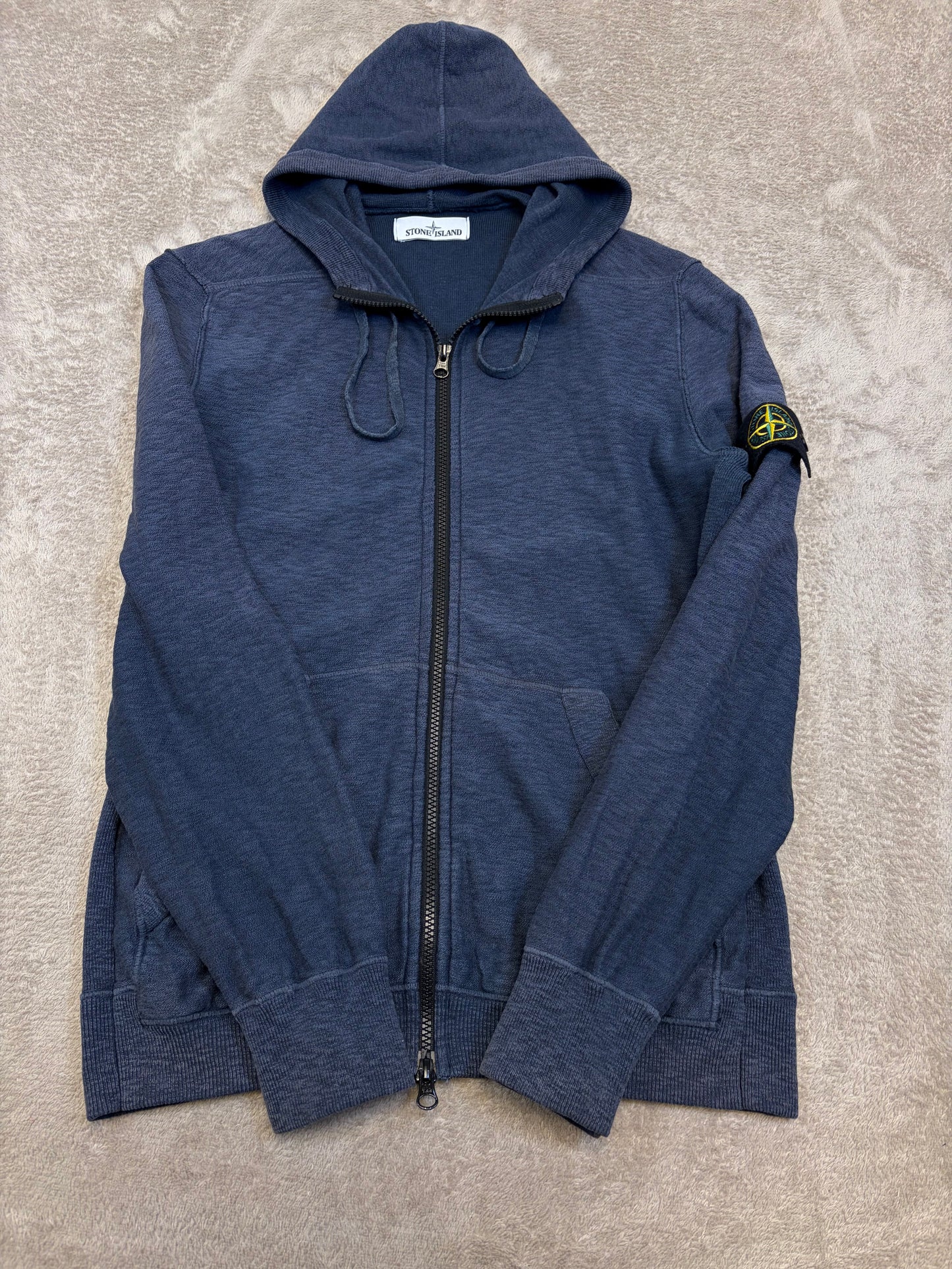 Stone Island Marl Zip Hoodie (fits M)