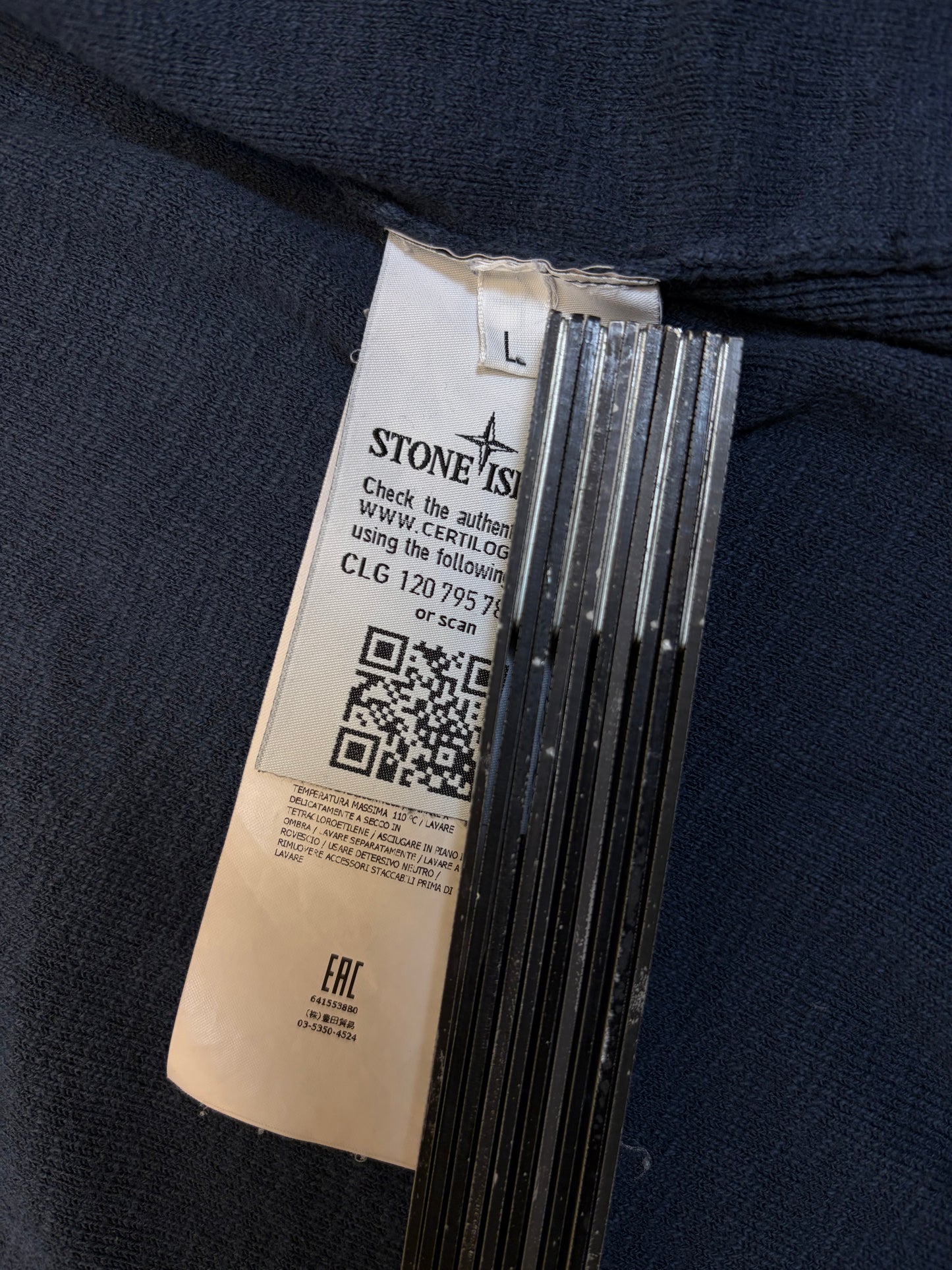 Stone Island Marl Zip Hoodie (fits M)