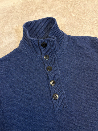 Stone Island Quarter Button Sweatshirt