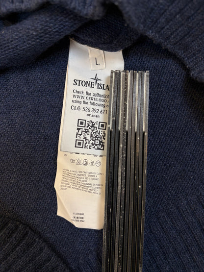 Stone Island Quarter Button Sweatshirt