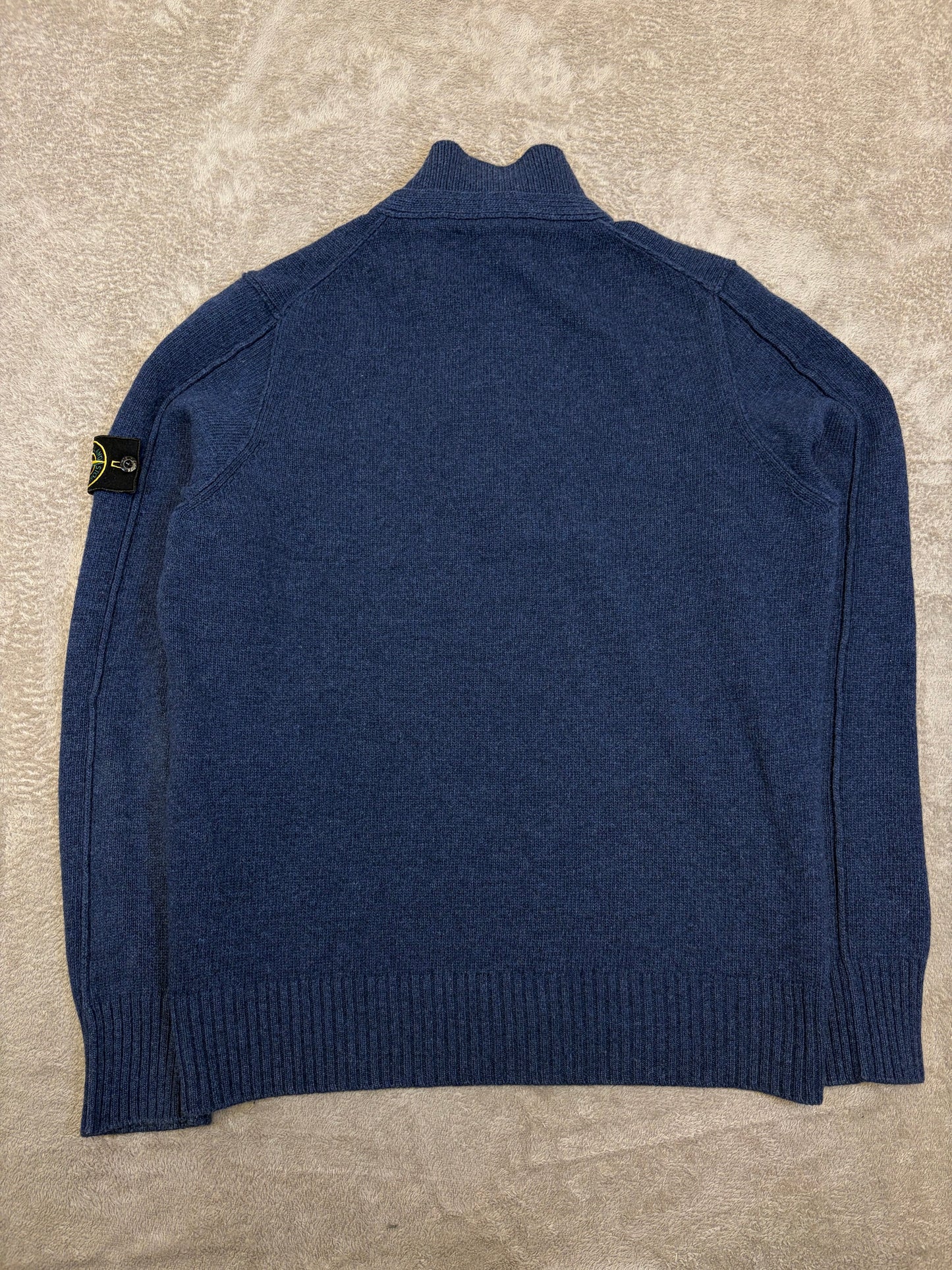 Stone Island Quarter Button Sweatshirt