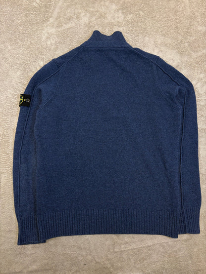 Stone Island Quarter Button Sweatshirt