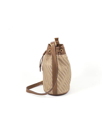 Gucci Nylon Canvas Bucket Bag