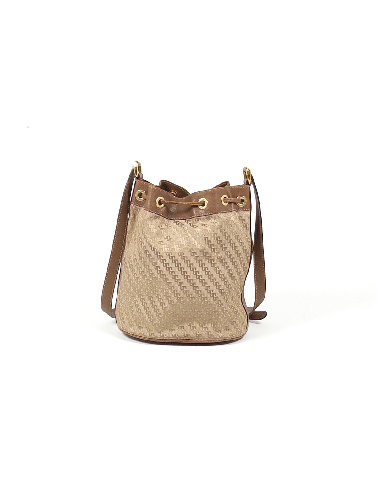 Gucci Nylon Canvas Bucket Bag
