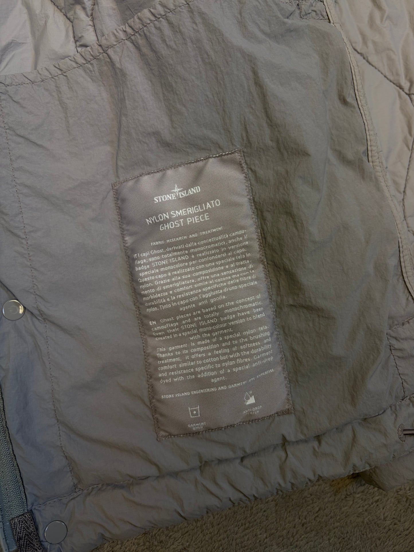 Stone Island Ghost Piece Vest (Fits s)
