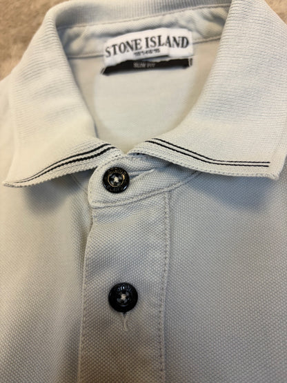 Stone Island Garment Dyed Polo Shirt (Fits s)