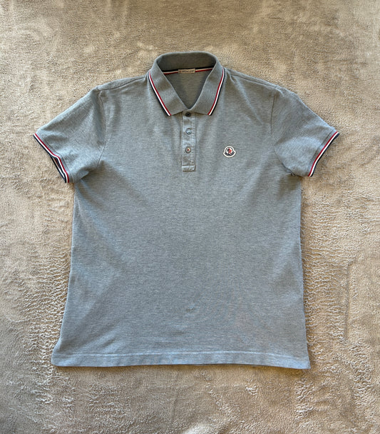 Moncler Polo Shirt Grey
