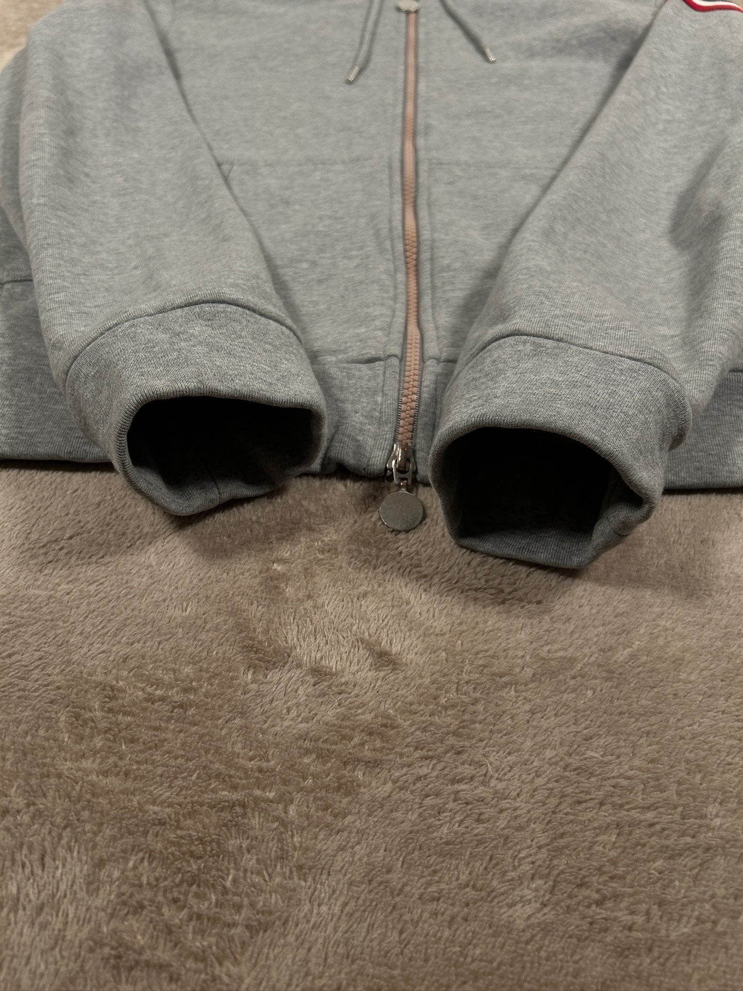 Moncler Zip Hoodie Tricolour Sleeve