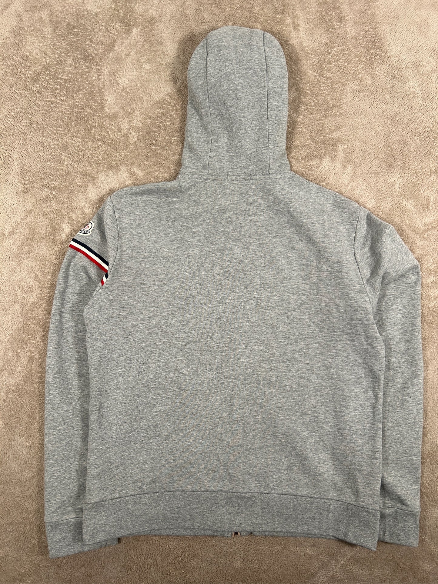 Moncler Zip Hoodie Tricolour Sleeve