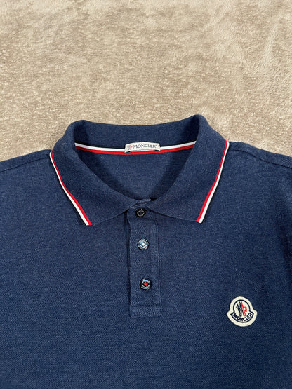 Moncler Tricolour Polo Shirt