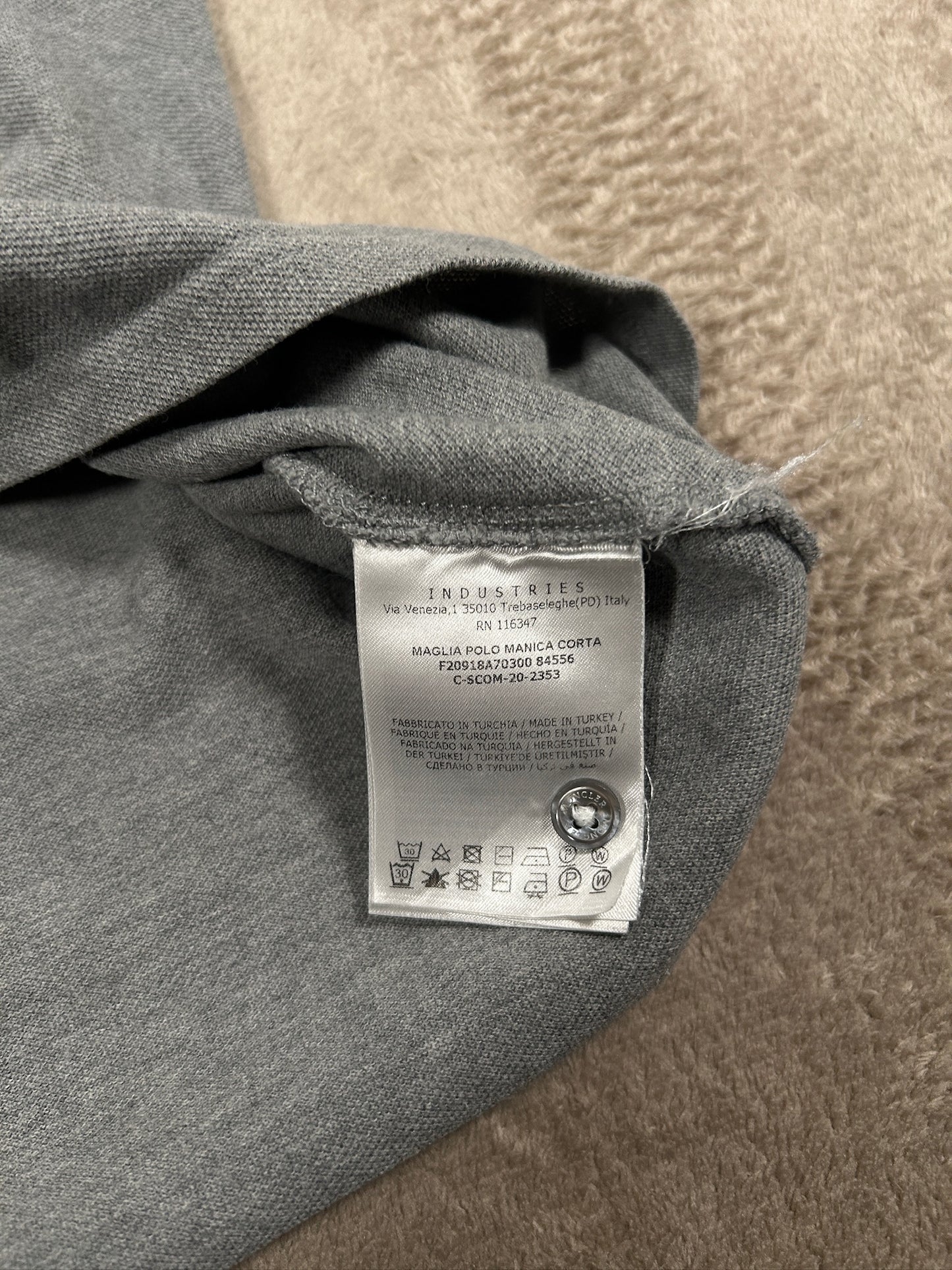 Moncler Tricolour Polo Shirt