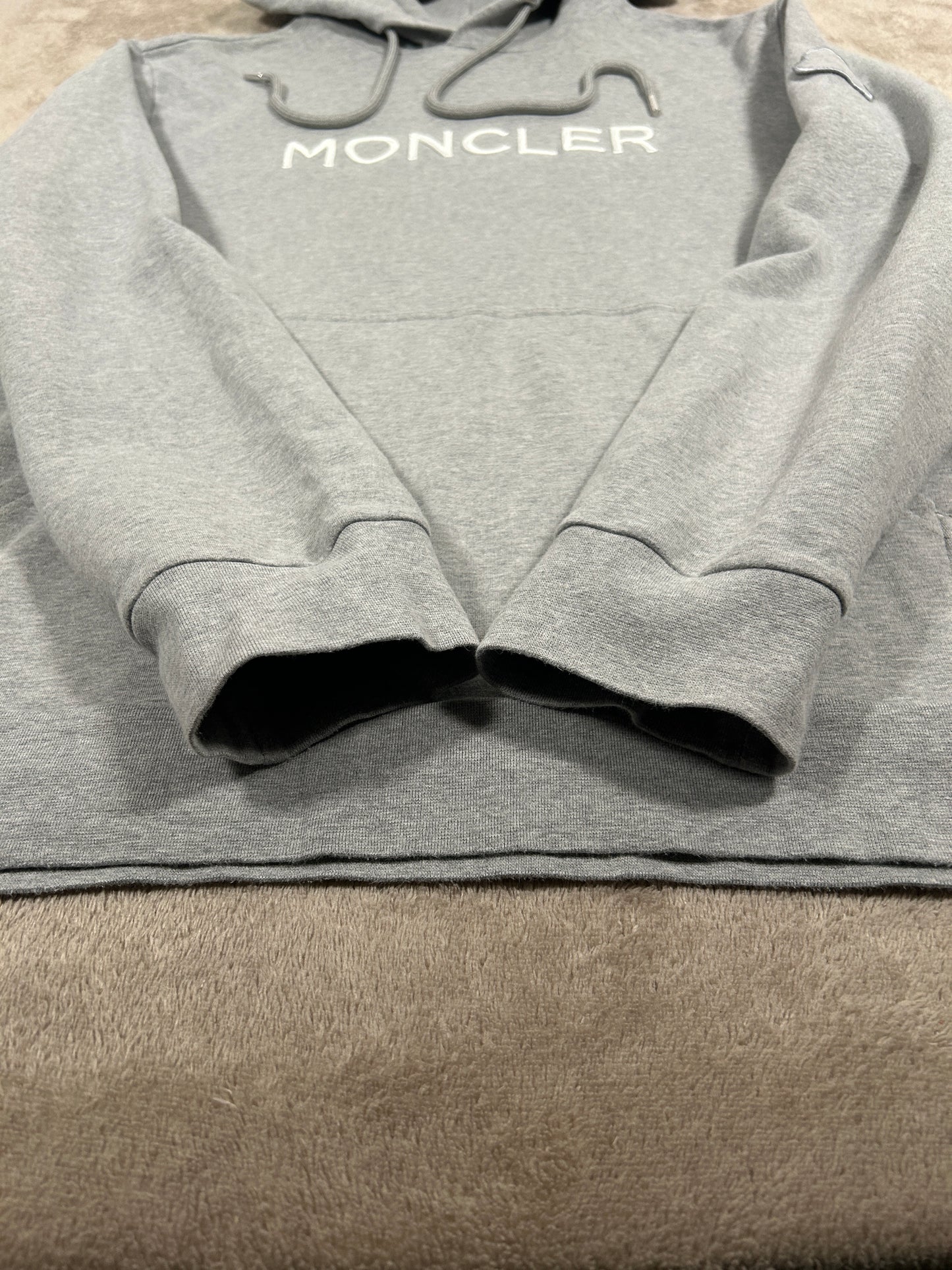 Moncler Spell Out Logo Hoodie