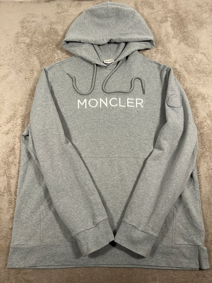 Moncler Spell Out Logo Hoodie