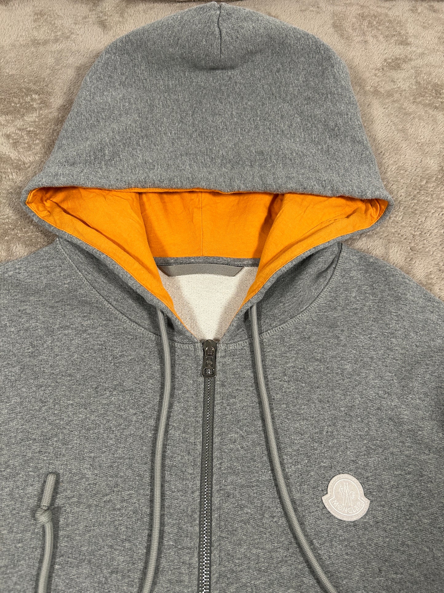 Moncler White Label Zip Hoodie
