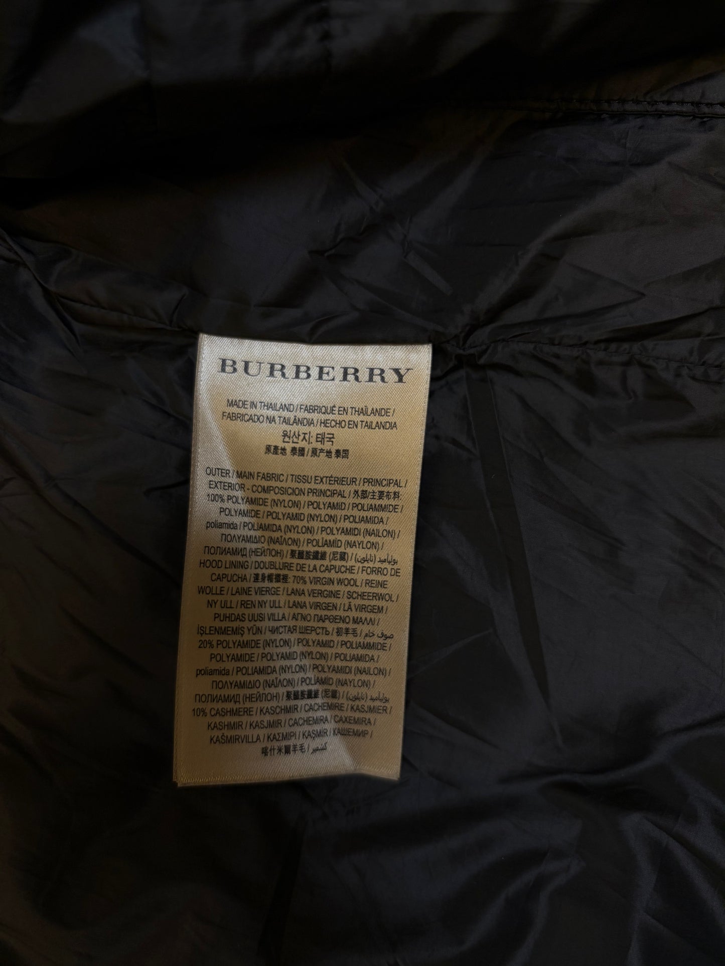 Burberry Lockwell Vest Jacket (Fits M)