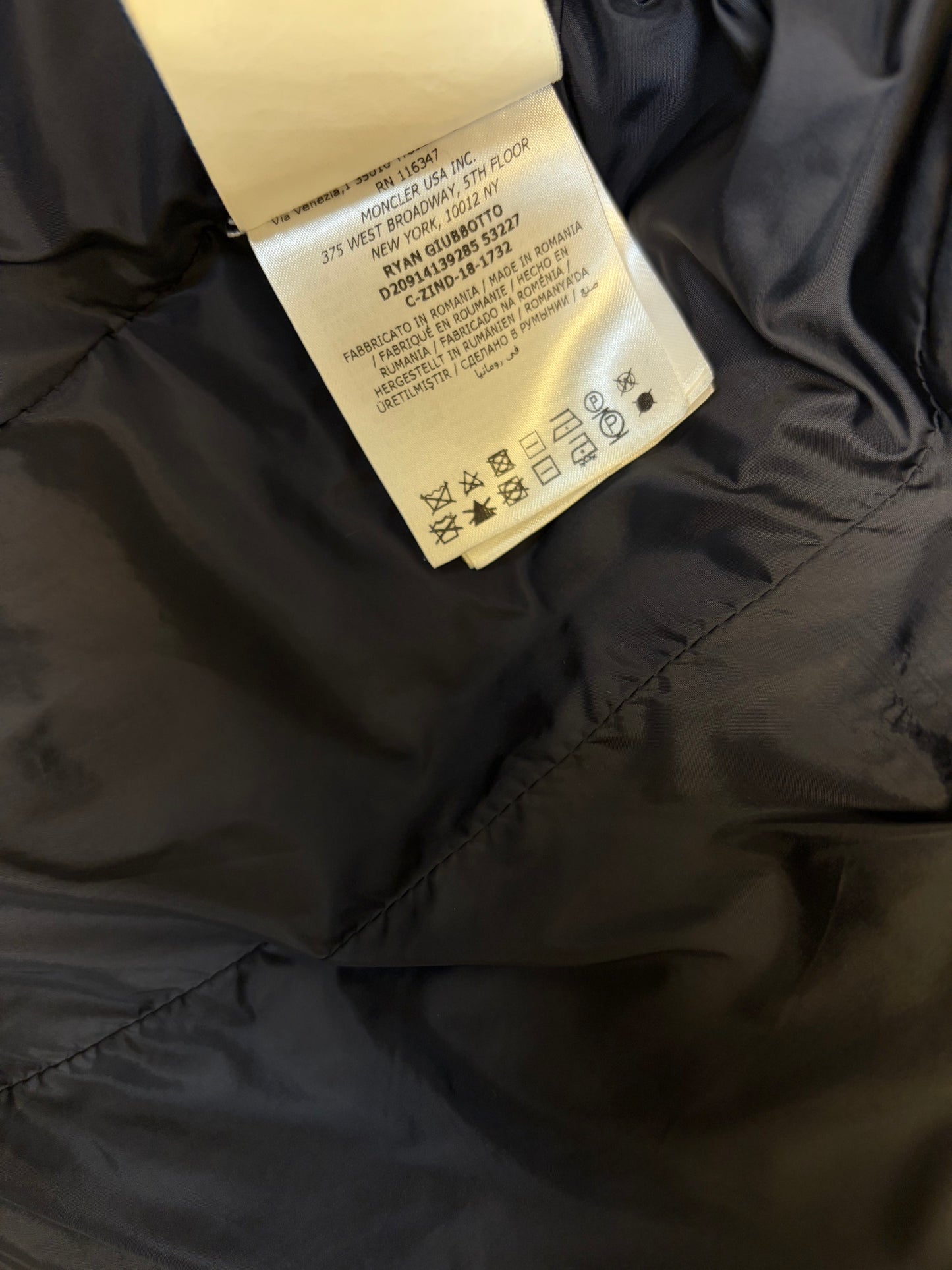 Moncler Ryan Jacket (Fits XS/S)