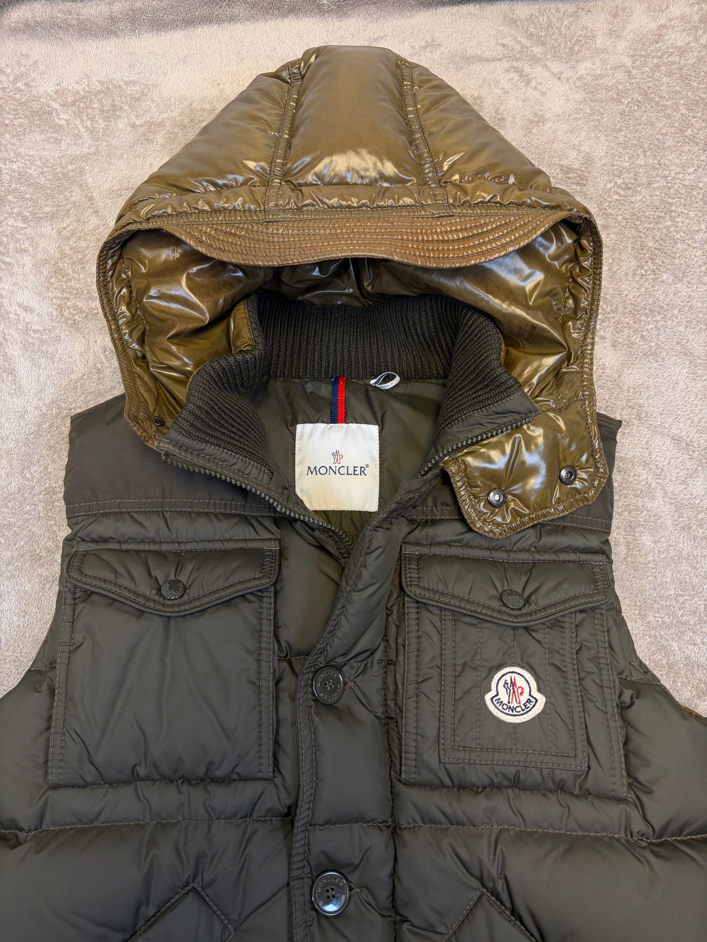 Moncler Monceau Vest (Fits XS/S)