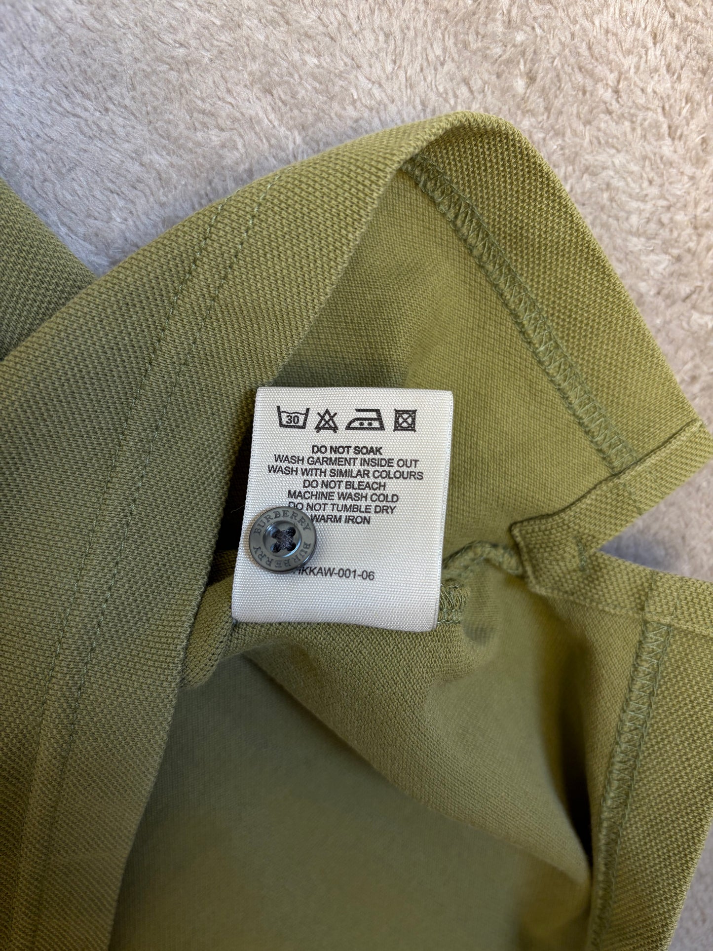 Burberry Check Polo Shirt