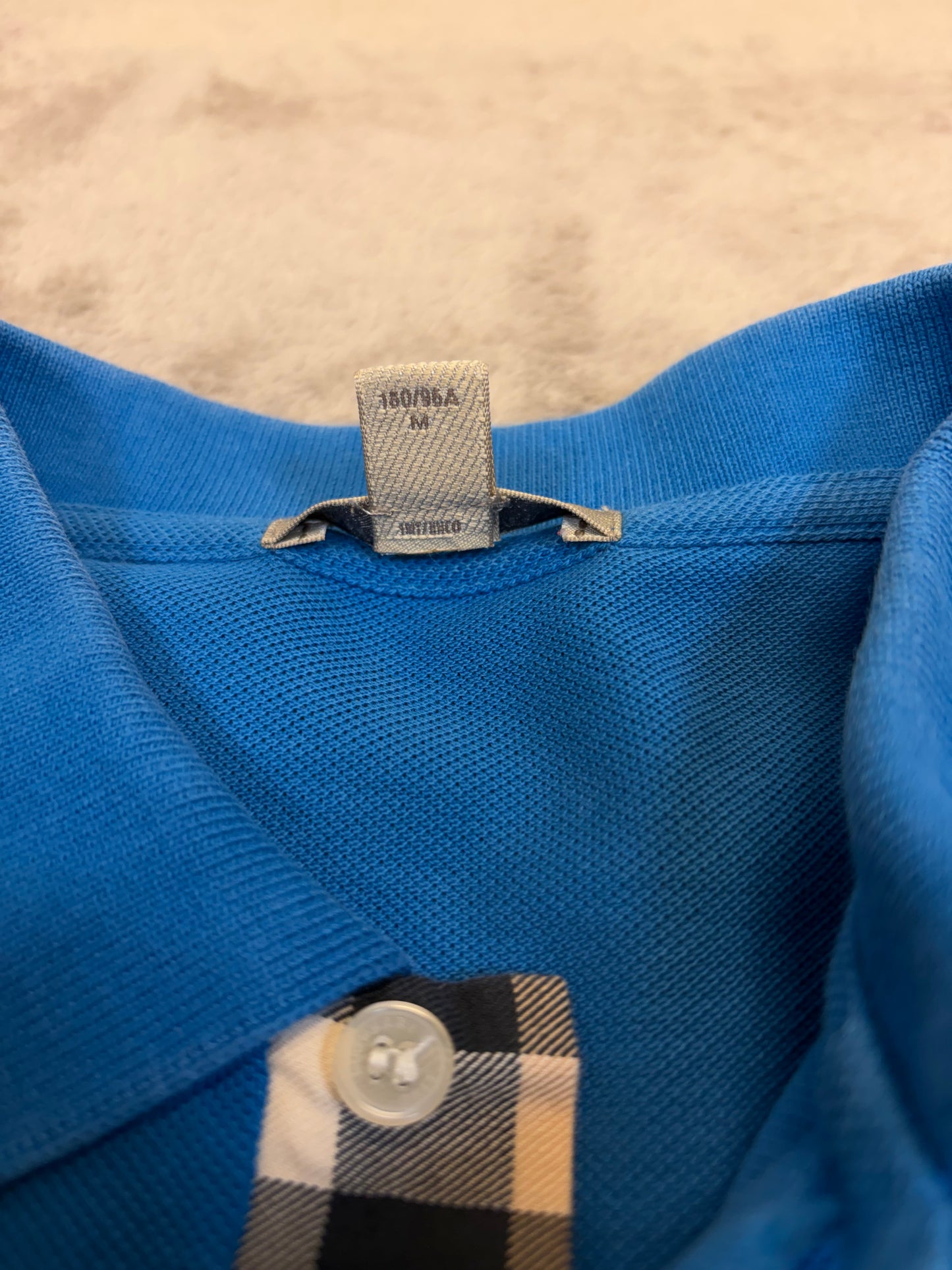 Burberry Check Polo Shirt