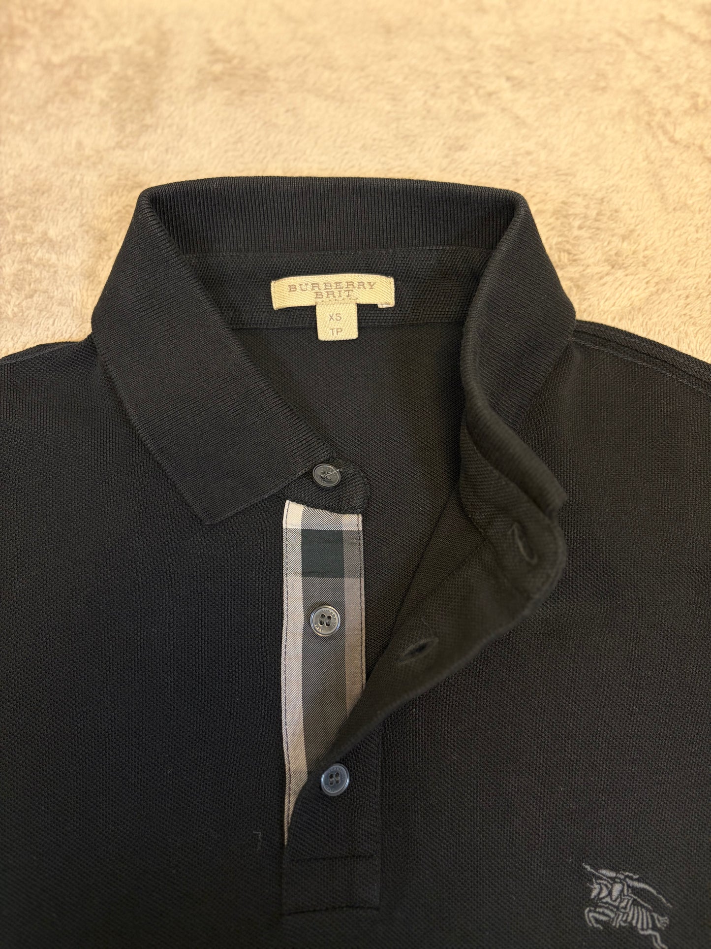 Burberry Check Polo Shirt