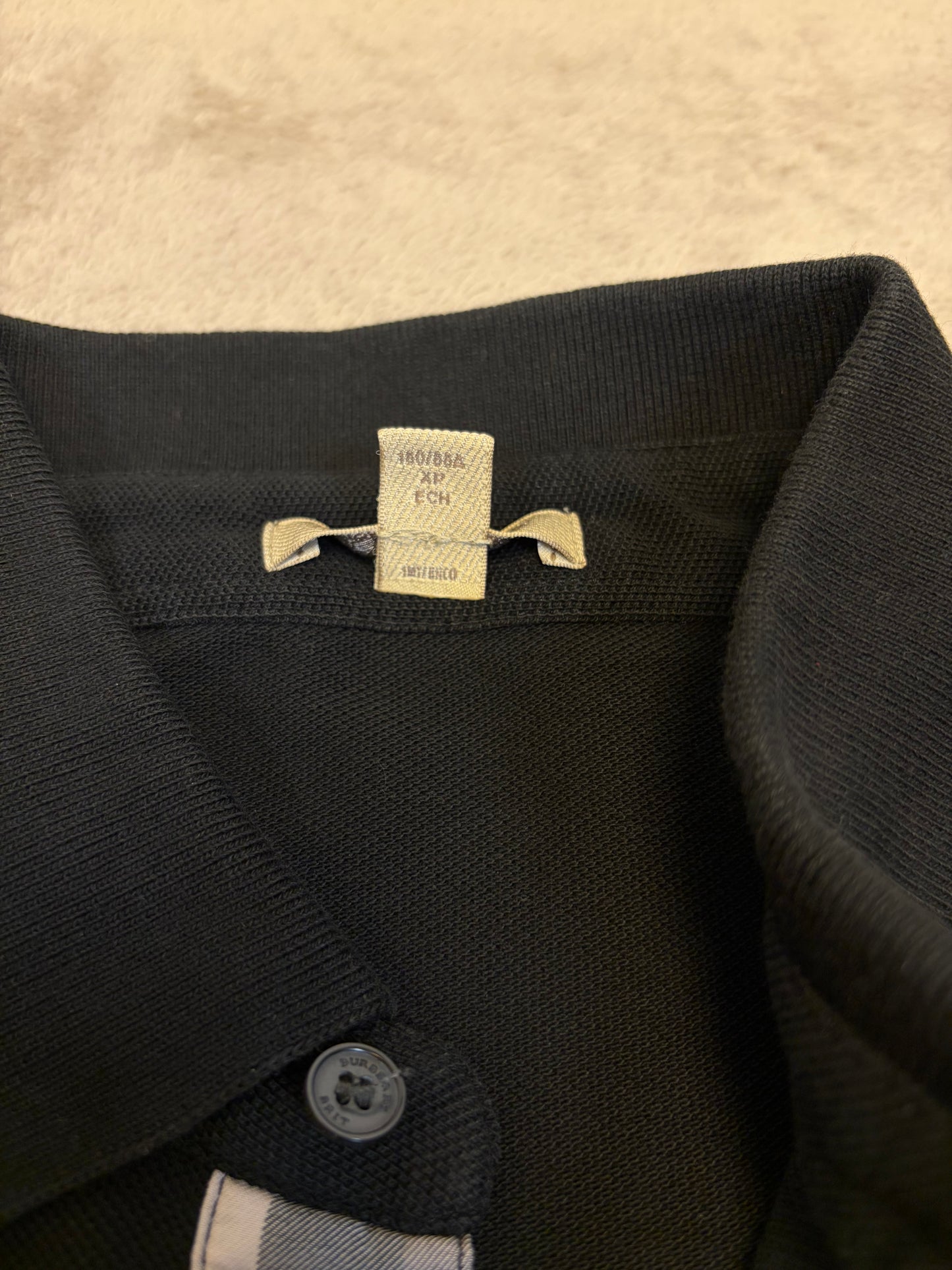 Burberry Check Polo Shirt