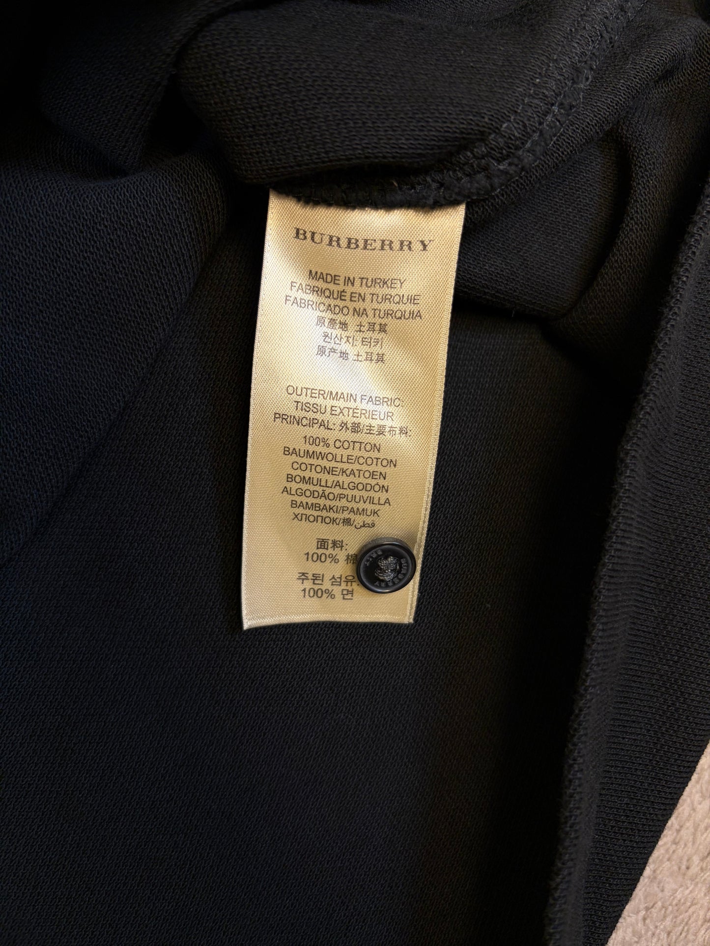 Burberry Check Polo Shirt