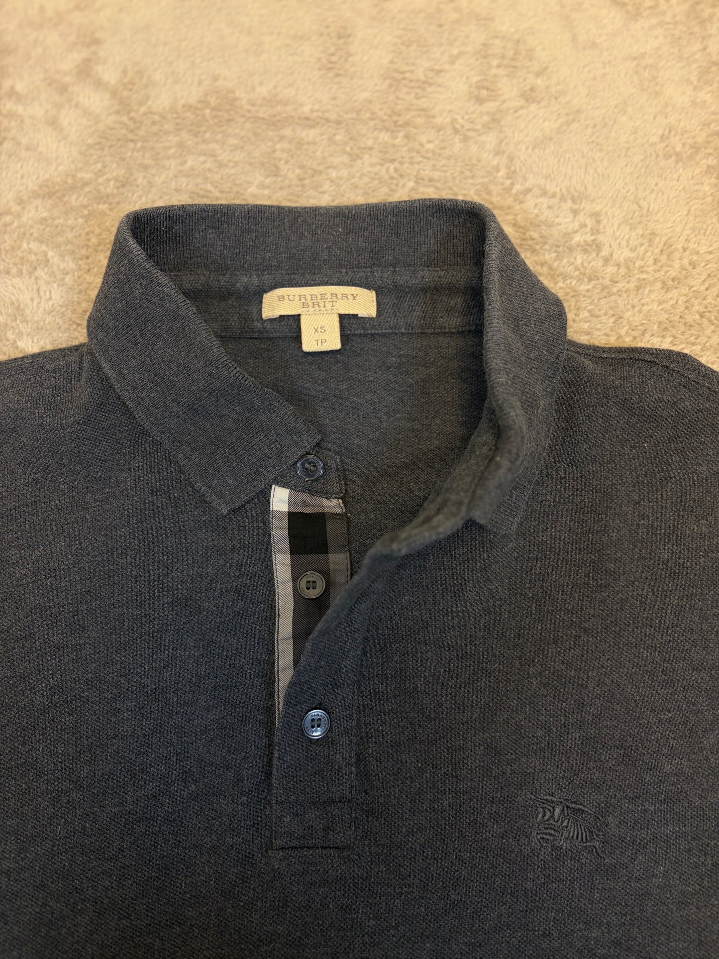 Burberry Check Polo Shirt