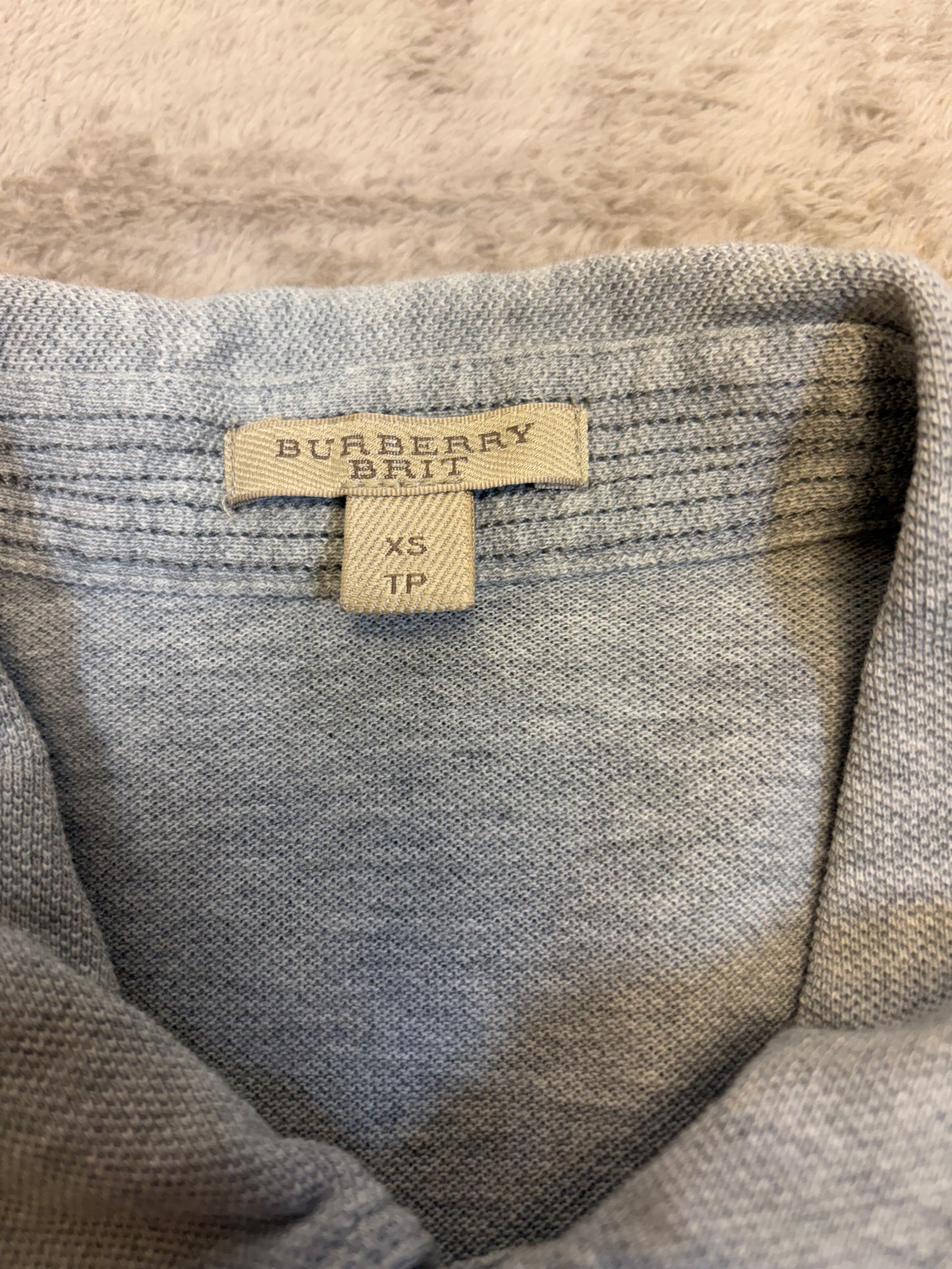 Burberry Check Polo Shirt