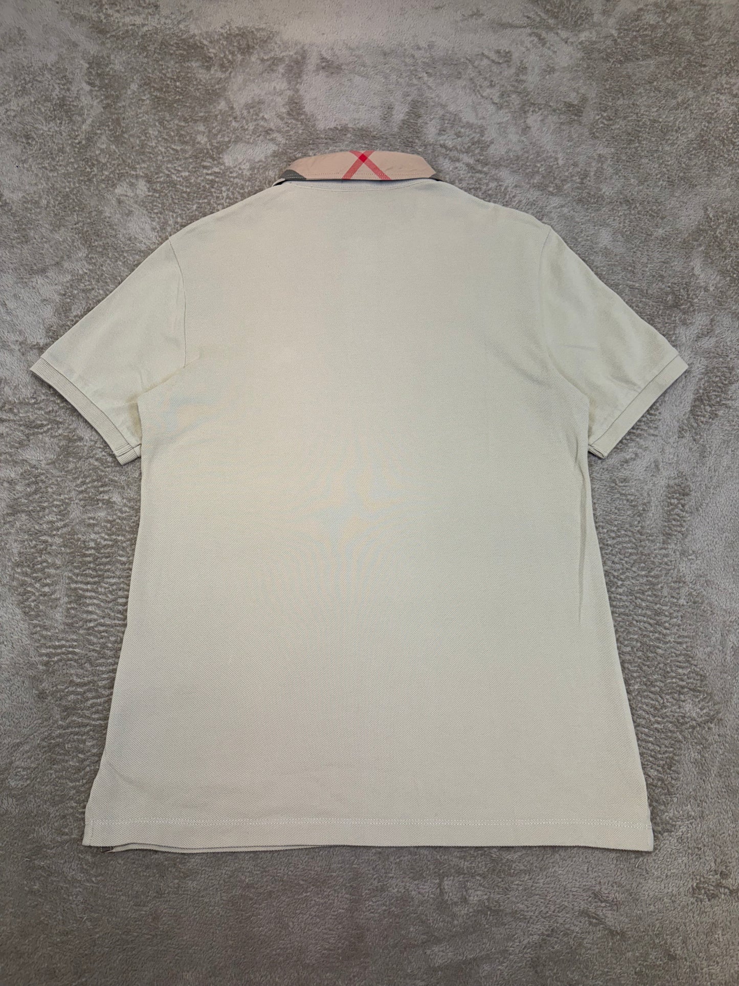 Burberry Check Collar Polo Shirt