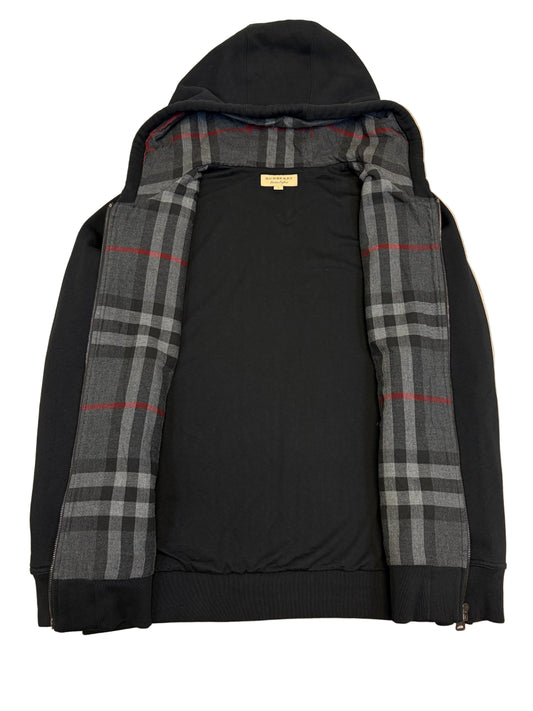 Burberry Check Hoodie (Fits L/XL)