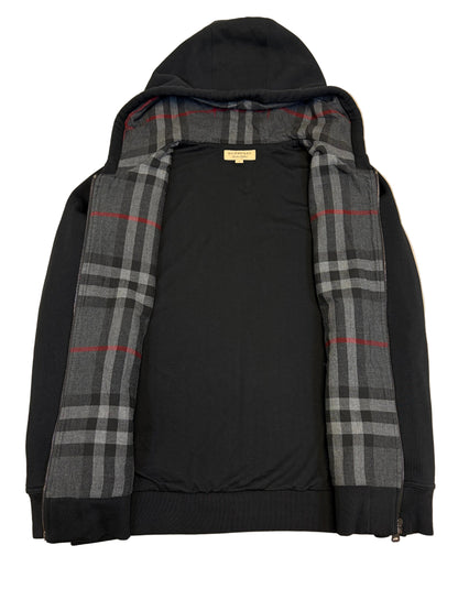 Burberry Check Hoodie (Fits L/XL)