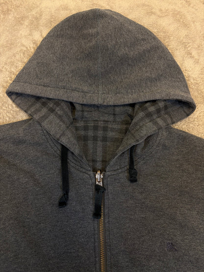 Burberry Reversible Check Hoodie