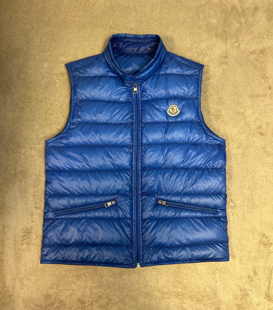 Moncler Gui Lightweight Vest - Light Blue