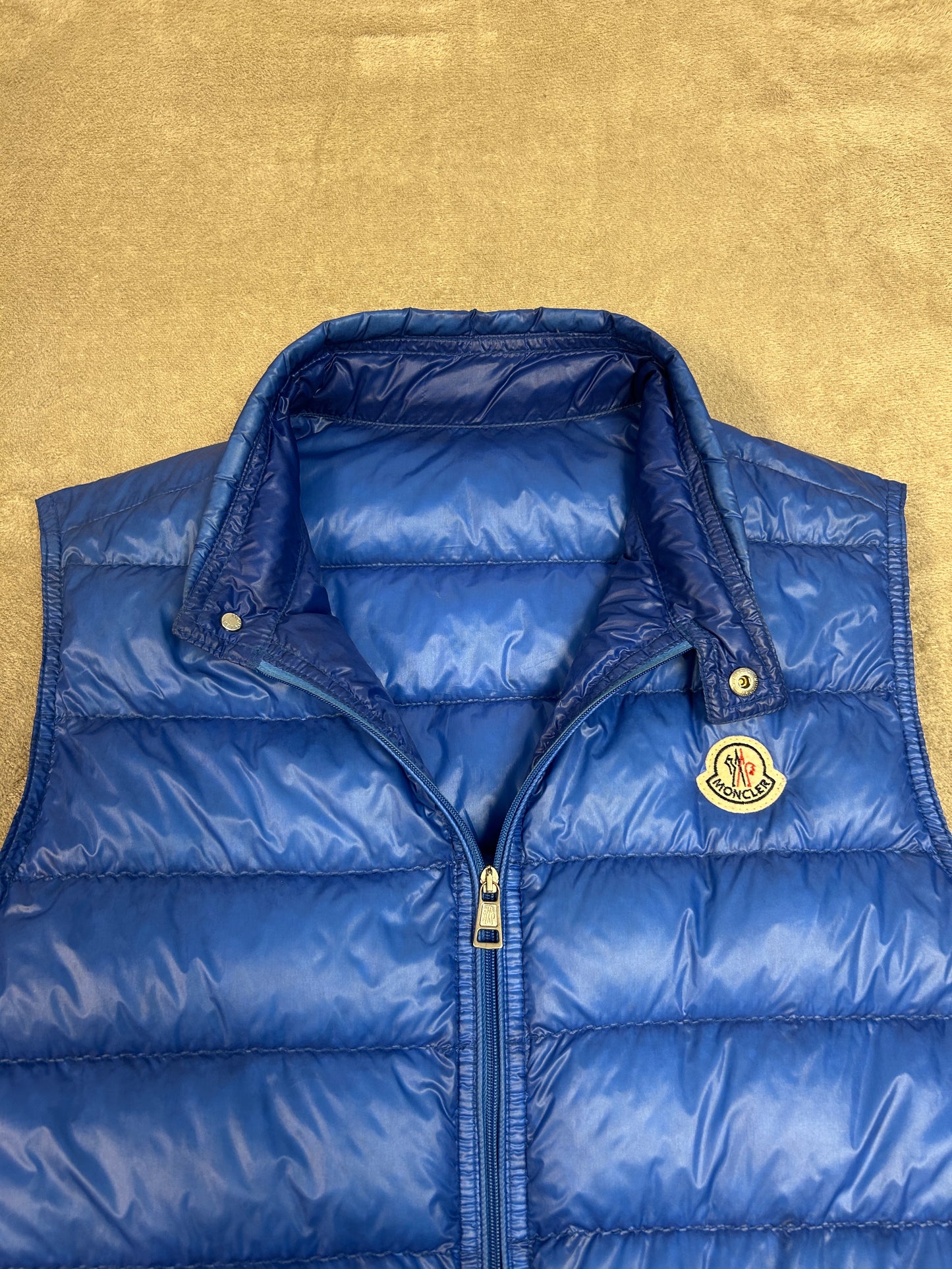 Moncler Gui Lightweight Vest - Light Blue