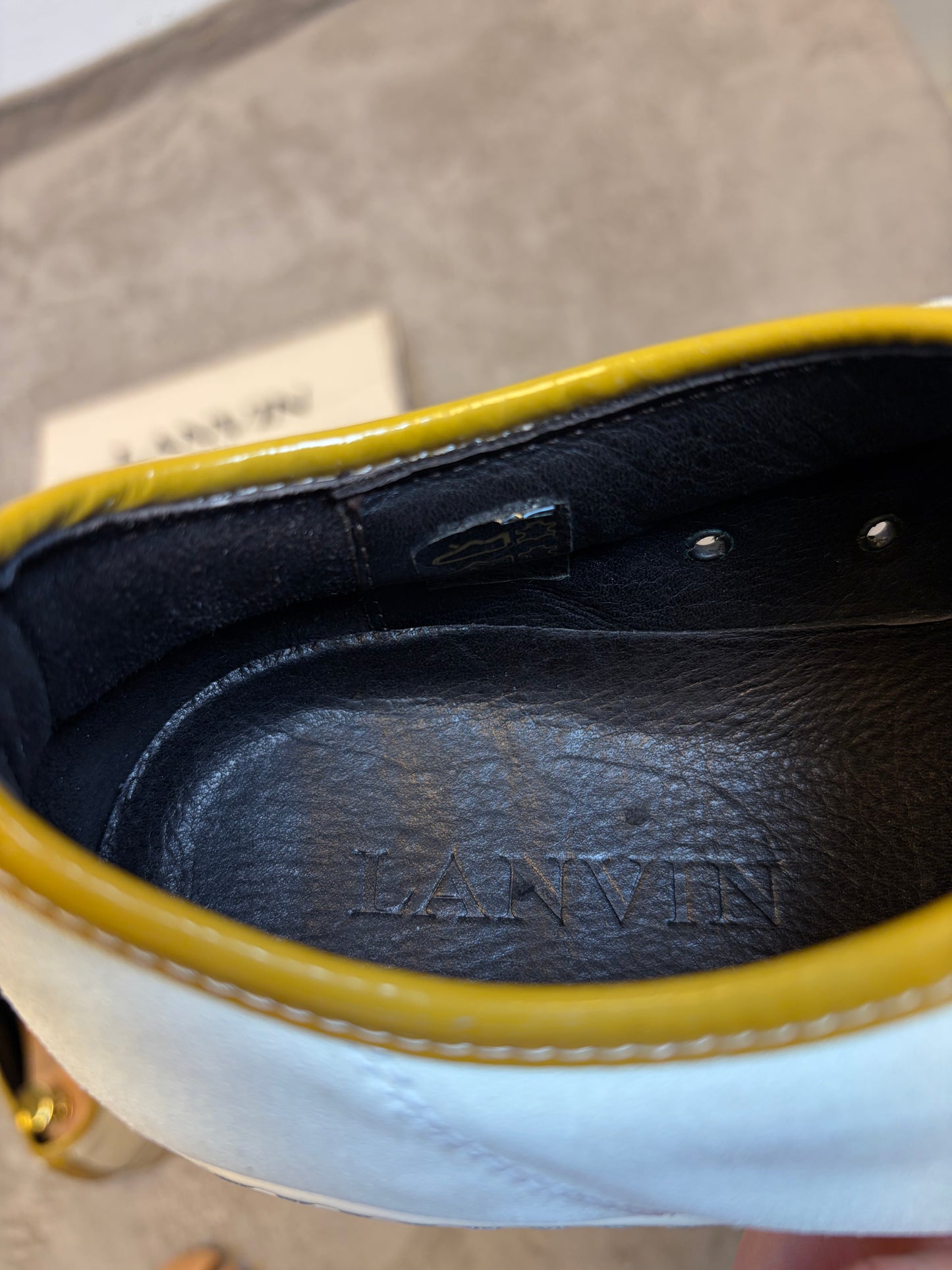 Lanvin Cap Toe Sneakers