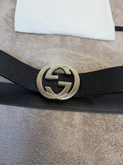 Gucci GG Buckle Belt (Fits W31-33)